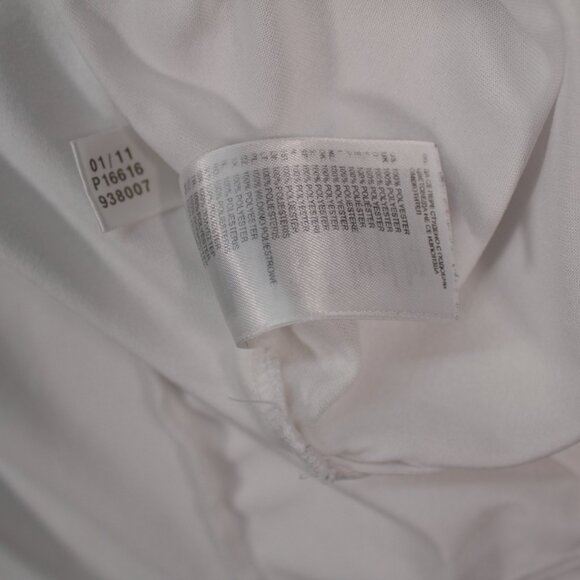 Adidas  Polo Men's 2XL White Short Sleeve Solid ClimaCool Detroit Golf Club - Picture 4 of 10